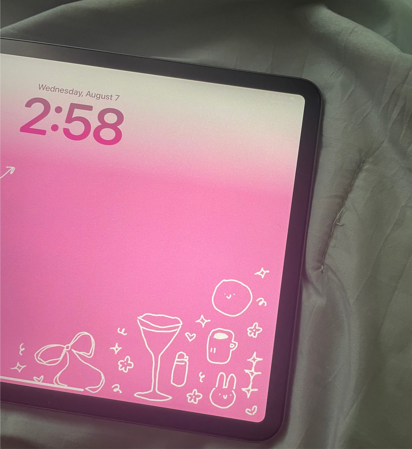 Digital Ipad Wallpaper| Cute Doodles