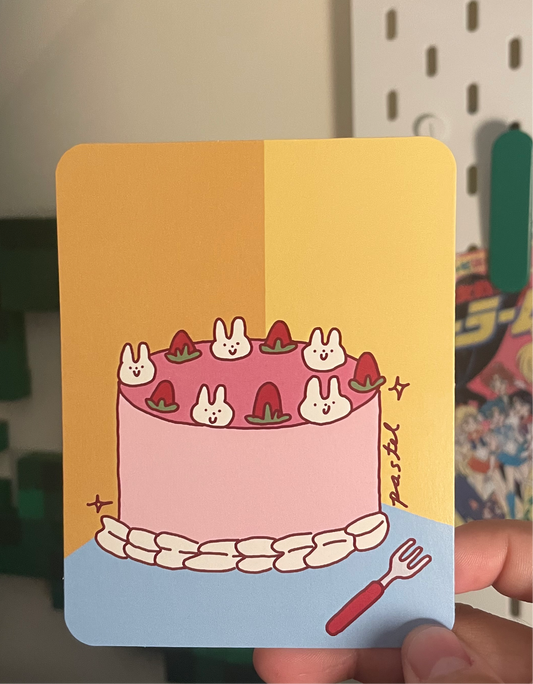 Bunny Cake Print