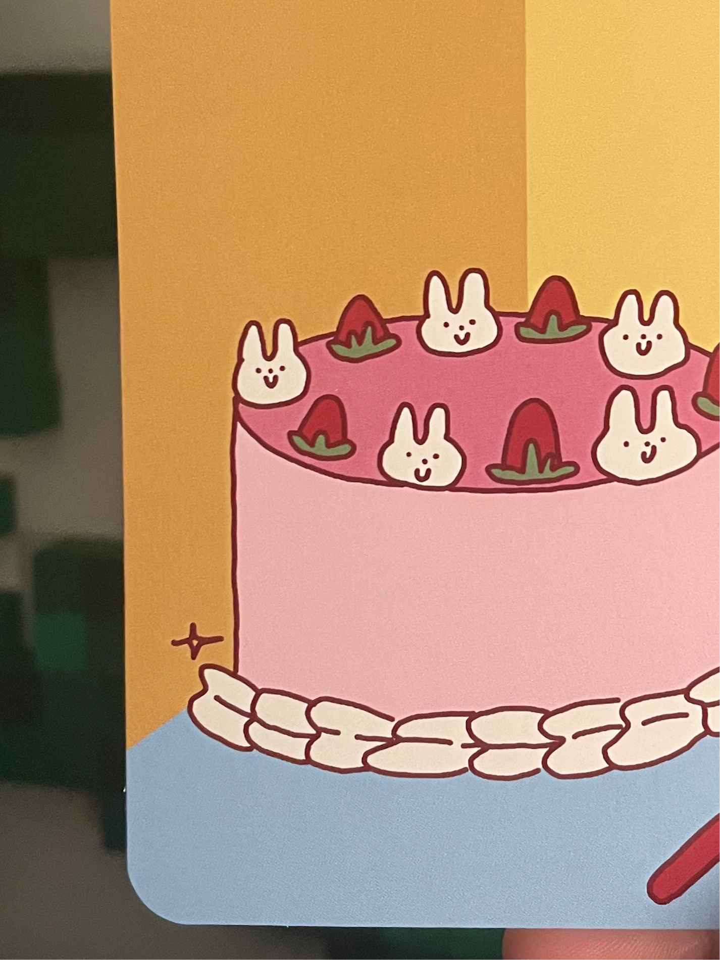 Bunny Cake Print
