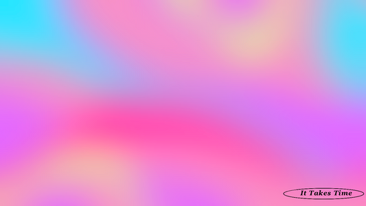 Digital Ipad Wallpaper| It Takes Time